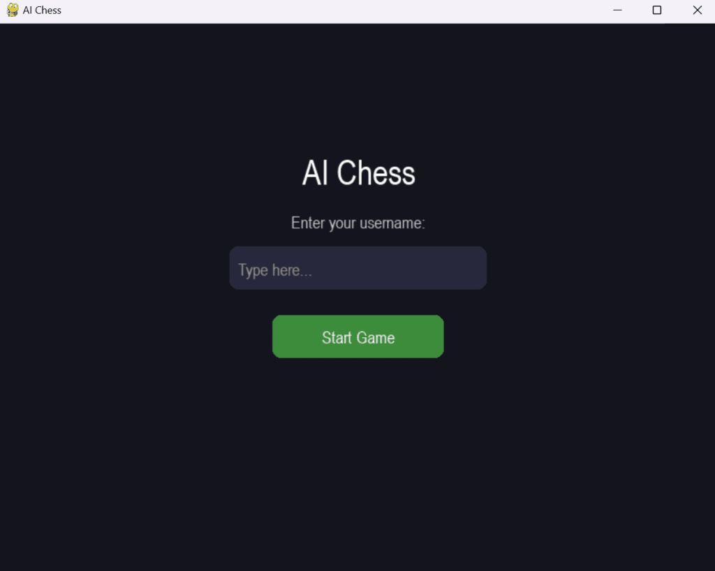 AI-Chess-Start-Page